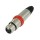 Neutrik NC3FXS Female XLR Connector with On-Off Switch Nickel Housing